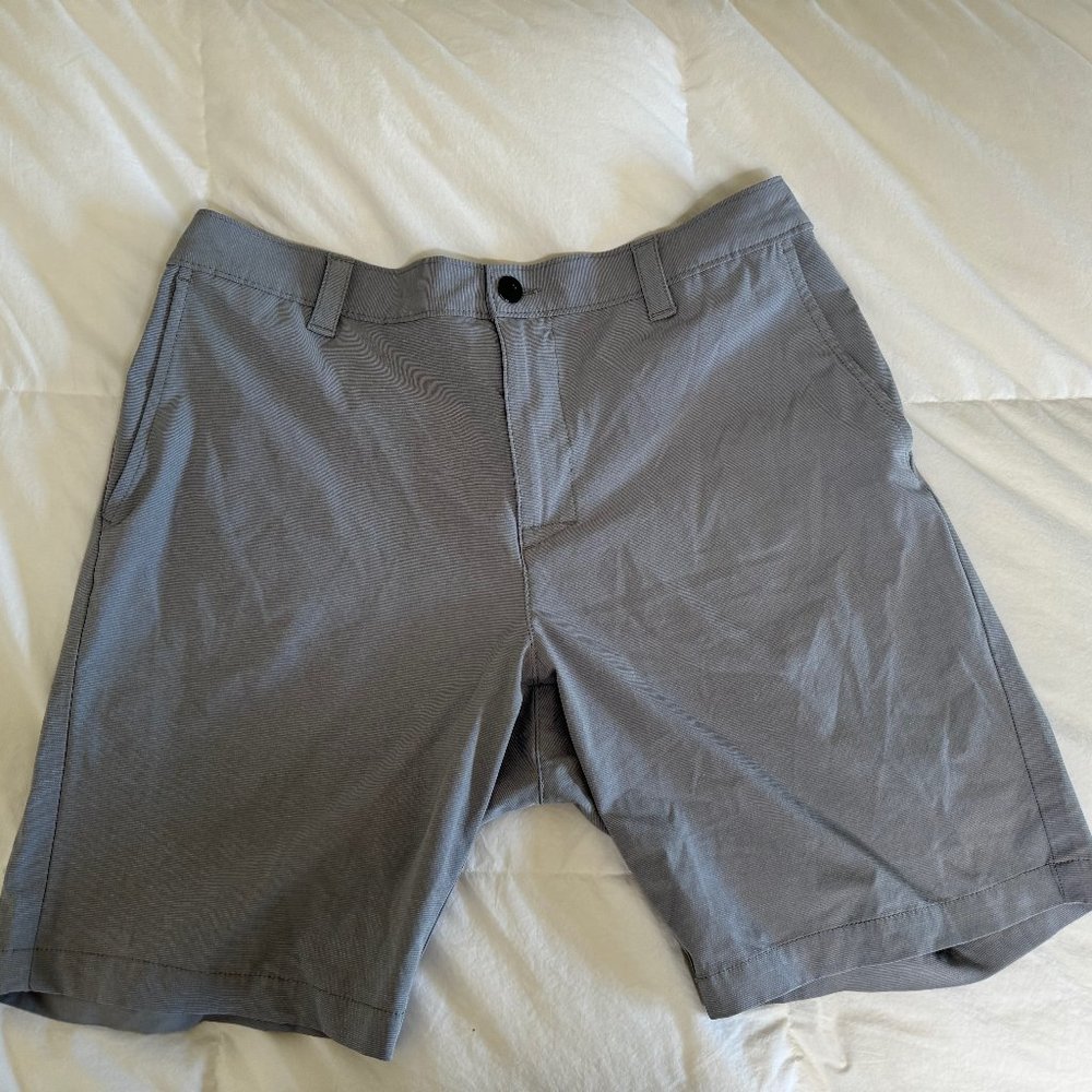 Men's Banana Republic Mid-Length Shorts Grey